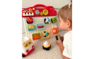 Edukacinė lenta WOOPIE BABY Montessori Colorful Activity Panel-Žaislai, Kūdikiams, Žaislai mažyliams (iki 4 m.