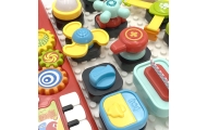 Edukacinė lenta WOOPIE BABY Montessori Colorful Activity Panel-Žaislai, Kūdikiams, Žaislai mažyliams (iki 4 m.
