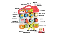 Edukacinė lenta WOOPIE BABY Montessori Colorful Activity Panel-Žaislai, Kūdikiams, Žaislai mažyliams (iki 4 m.