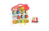 WOOPIE BABY Montessori Manipulative Board Colorful Activity Panel