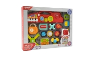 Edukacinė lenta WOOPIE BABY Montessori Colorful Activity Panel-Žaislai, Kūdikiams, Žaislai mažyliams (iki 4 m.