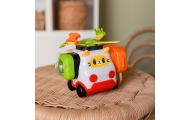 WOOPIE BABY Zestaw Montessori Samochód Manipulacyjny Konstrukcyjny Kotek 1					