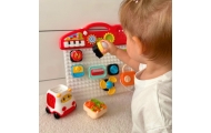 WOOPIE BABY Zestaw Montessori Samochód Manipulacyjny Konstrukcyjny Kotek 1					