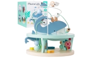 CLASSIC WORLD Drewniany Edukacyjny Labirynt Przeplatanka Życie Morskie 18m+					