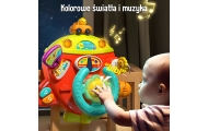 Interaktyvus lėktuvo formos vairas WOOPIE BABY nuo 18 mėn.-Žaislai, Kūdikiams, Žaislai mažyliams (iki 4 m.