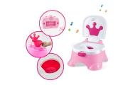 Naktipuodis WOOPIE BABY 3-in-1 su muzika, rožinis-Priežiūrai, Naktipuodžiai, laipteliai-e-vaikas