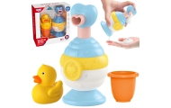 WOOPIE BABY Vonios žaislų puodelis + antis + muilo dozatorius