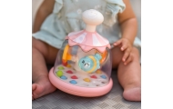 Spalvinga gyvūnų karuselė WOOPIE BABY, rožinė-Žaislai, Kūdikiams, Žaislai mažyliams (iki 4 m.