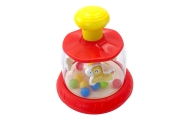 WOOPIE BABY Colorful Horses Red Spinning Top Carousel