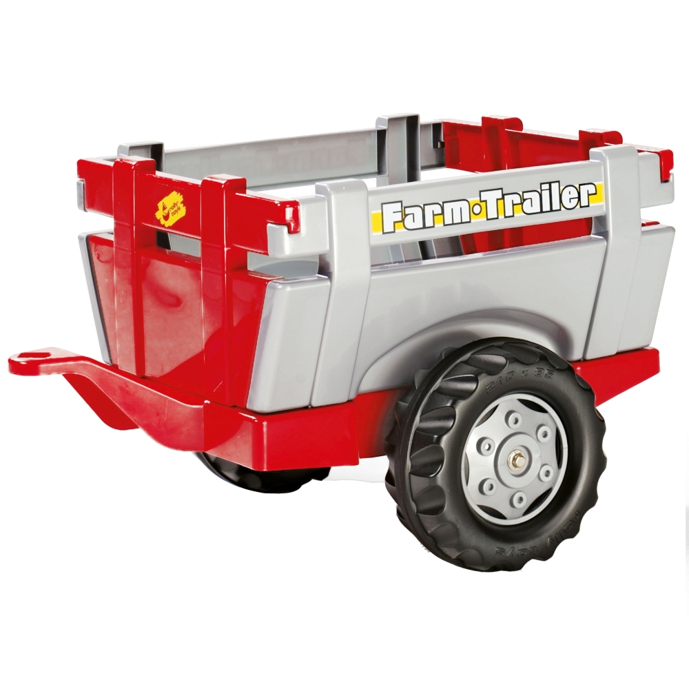 Traktoriaus priekaba atidaromi šonai Rolly Toys rollyTrailer-Judėjimui, Minami traktoriai ir jų priedai-e-vaikas