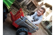 Traktoriaus priekaba atidaromi šonai Rolly Toys rollyTrailer-Judėjimui, Minami traktoriai ir jų priedai-e-vaikas