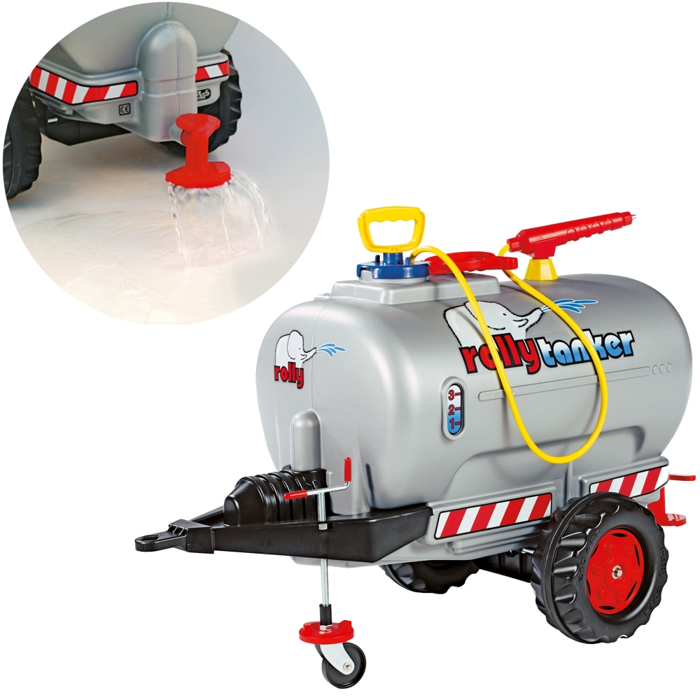 Cisterninė priekaba su purkštuvu ir siurbliu Rolly Toys rollyTrailer-Judėjimui, Minami traktoriai ir jų priedai-e-vaikas