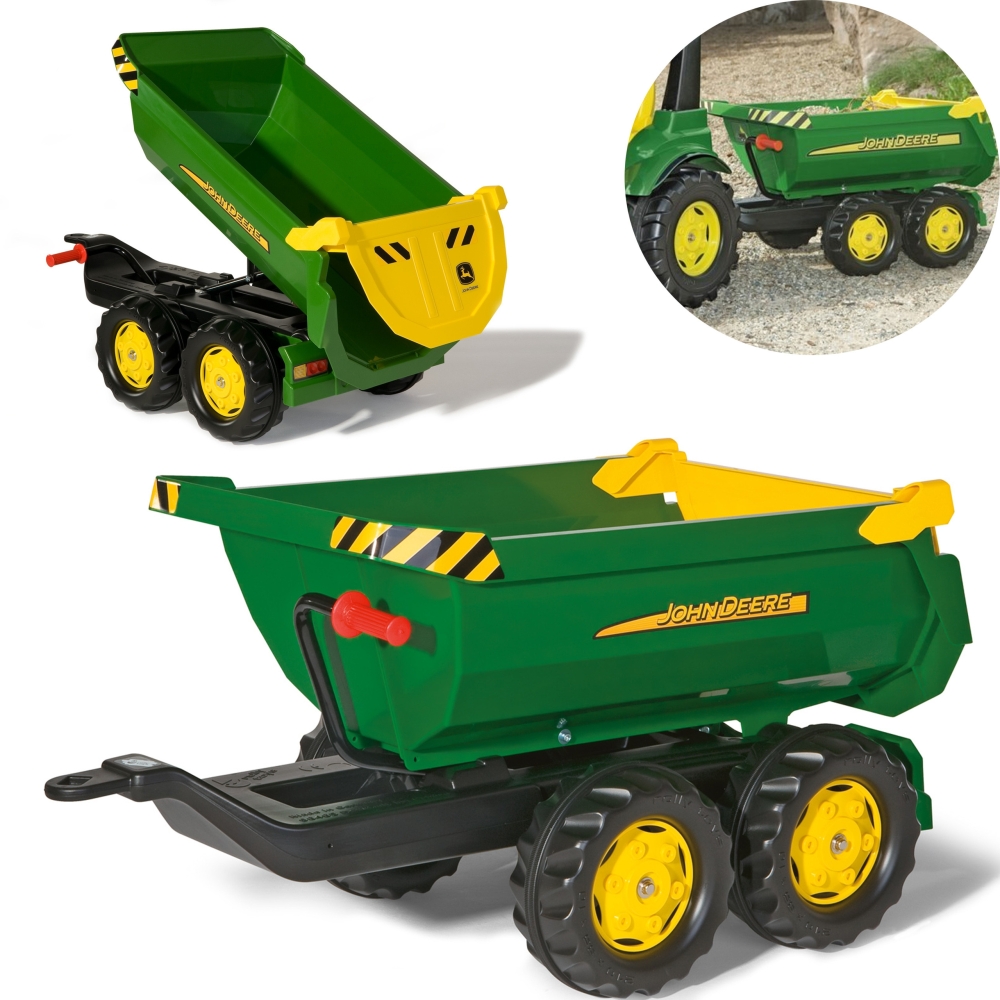 Rolly Toys rollyHalffpipe John Deere savivartė priekaba-Judėjimui, Minami traktoriai ir jų priedai-e-vaikas