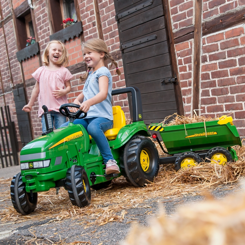Rolly Toys rollyHalfpipe John Deere Przyczepa wywrotka 