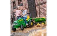 Rolly Toys rollyHalfpipe John Deere Przyczepa wywrotka					