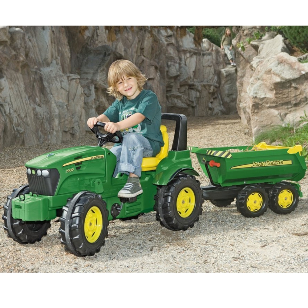Rolly Toys rollyHalfpipe John Deere Przyczepa wywrotka 