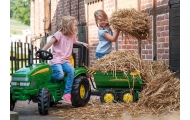 Rolly Toys rollyHalffpipe John Deere savivartė priekaba-Judėjimui, Minami traktoriai ir jų priedai-e-vaikas