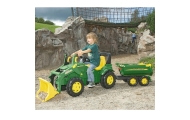 Rolly Toys rollyHalfpipe John Deere Przyczepa wywrotka					