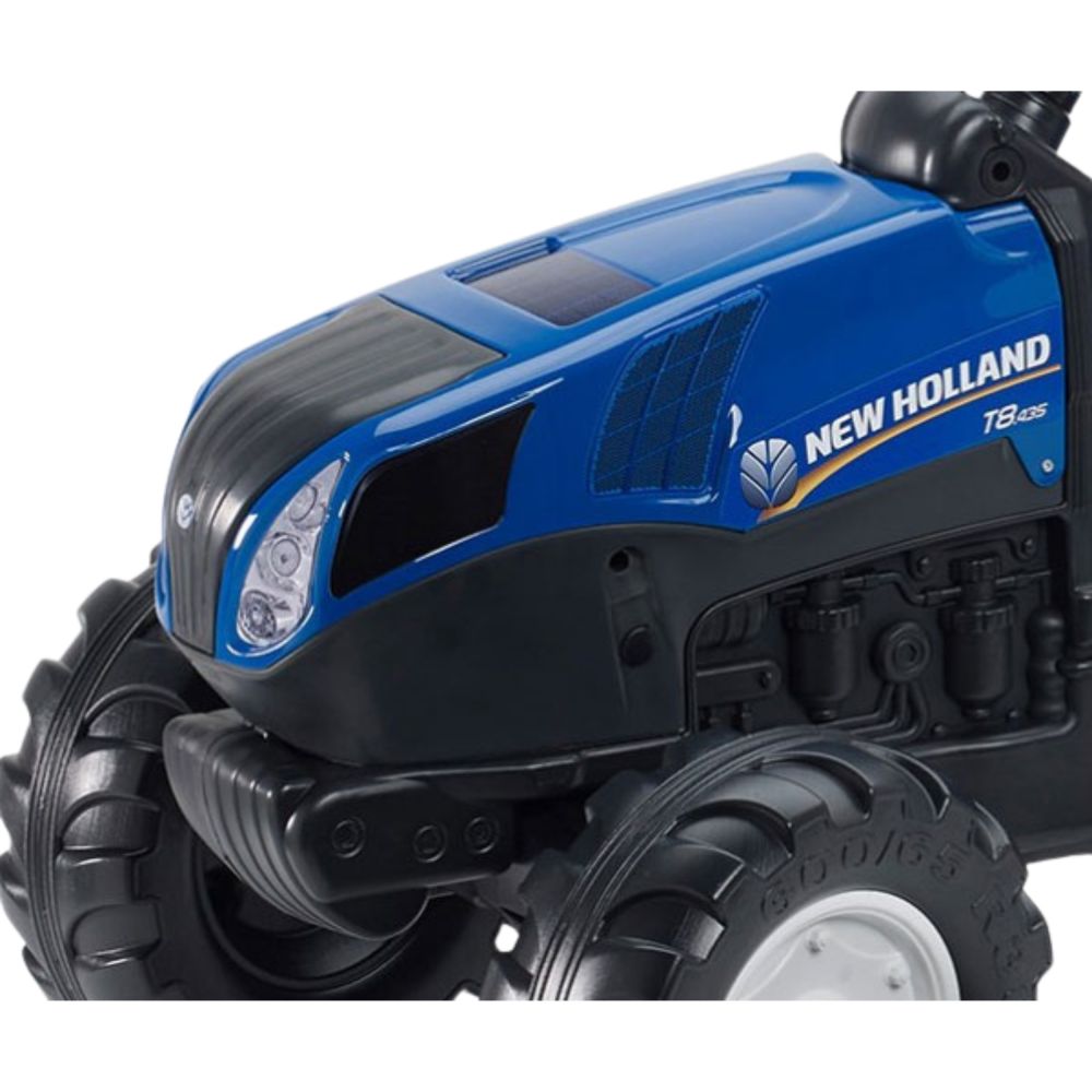 FALK Traktor na Pedały New Holland Duży z Przyczepką od 3 lat