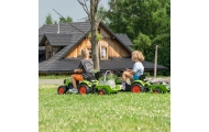Minamas traktorius Falk Claas su priekaba ir kaušu-Judėjimui, Minami traktoriai ir jų priedai-e-vaikas