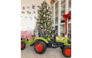 FALK Traktor na Pedały Claas Duży z Przyczepką od 3 lat
