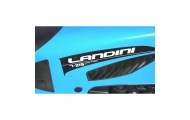 FALK Traktor Landini Niebieski na Pedały z Przyczepką od 3 Lat
