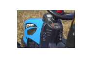 Pedalinis traktorius su priekaba FALK Landini mėlynas nuo 3 metų