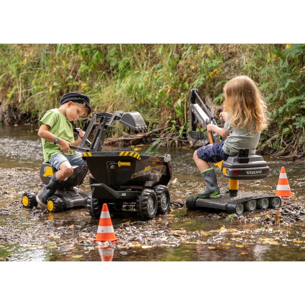 Dviejų ašių priekaba Rolly Toys Kampre-Judėjimui, Minami traktoriai ir jų priedai-e-vaikas