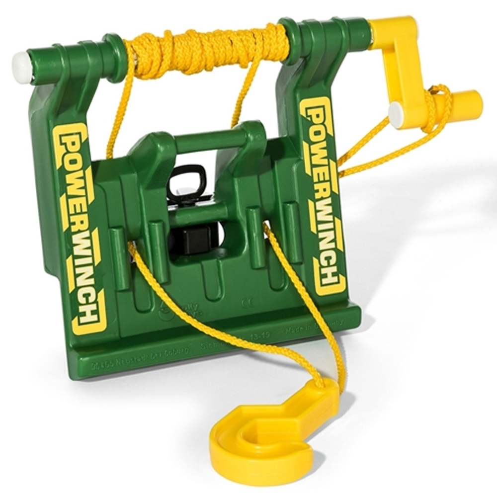 Traktoriaus gervė Rolly Toys rollyPowerwinch John Deere-Judėjimui, Minami traktoriai ir jų priedai-e-vaikas