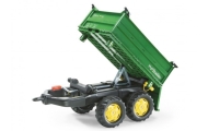 "Rolly Toys" savivartė priekaba "RollyMega Trailer Green-Judėjimui, Minami traktoriai ir jų priedai-e-vaikas