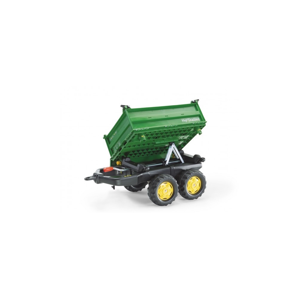 Rolly Toys Przyczepa wywrotka RollyMega Trailer Zielona