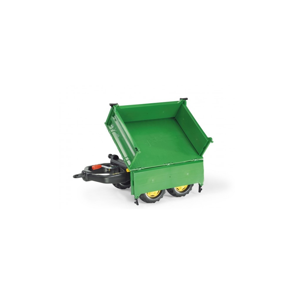 Rolly Toys Przyczepa wywrotka RollyMega Trailer Zielona