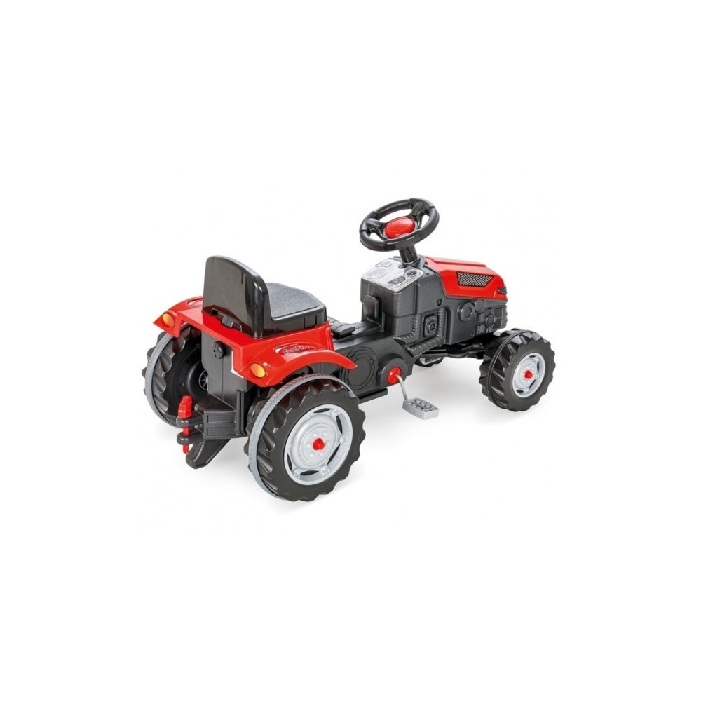 WOOPIE Farmer GoTrac MAXI Pedal Tractor with Silent Wheel Trailer 