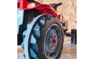 Pedalinis traktorius WOOPIE Farmer GoTrac su tyliais ratais-Judėjimui, Minami traktoriai ir jų priedai-e-vaikas