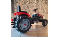 Pedalinis traktorius WOOPIE Farmer GoTrac su tyliais ratais-Judėjimui, Minami traktoriai ir jų priedai-e-vaikas