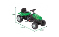 WOOPIE Traktor na Pedały Farmer GoTrac Ciągnik Ciche Koła