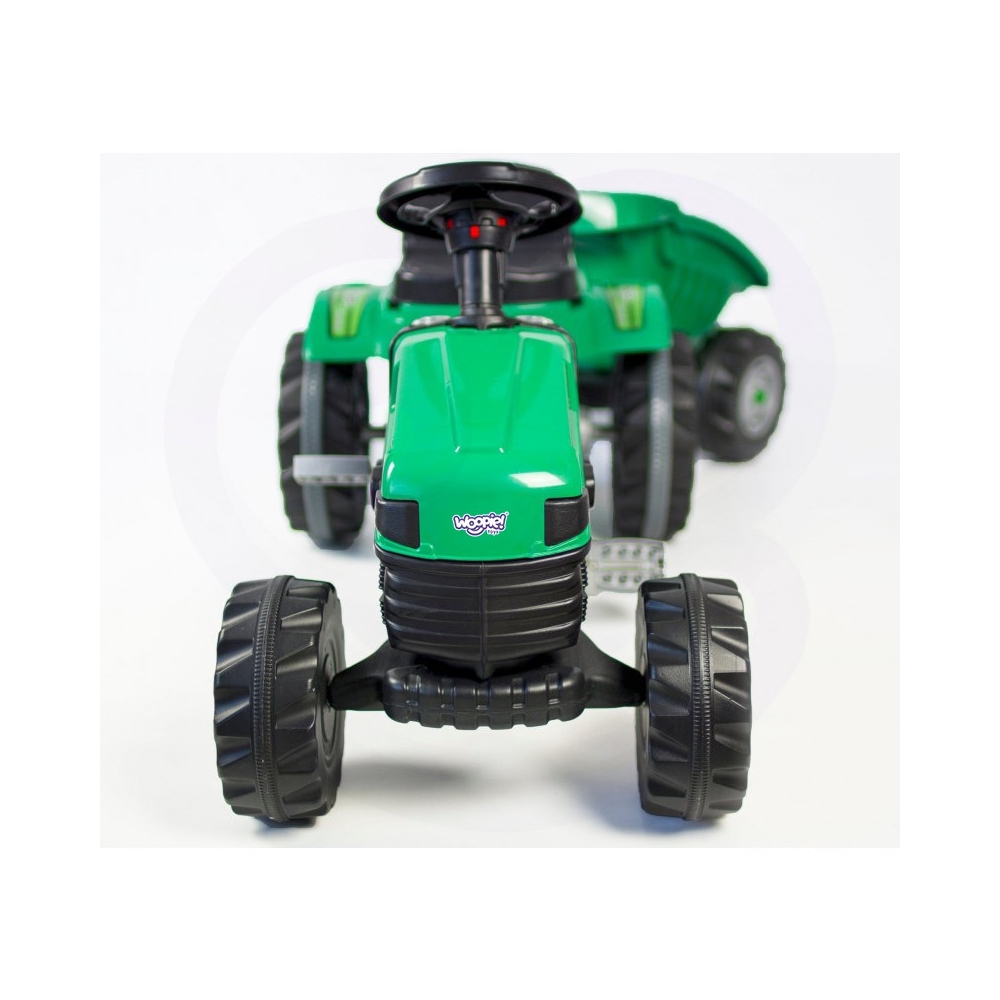 WOOPIE Traktor na Pedały Farmer GoTrac Ciągnik Ciche Koła