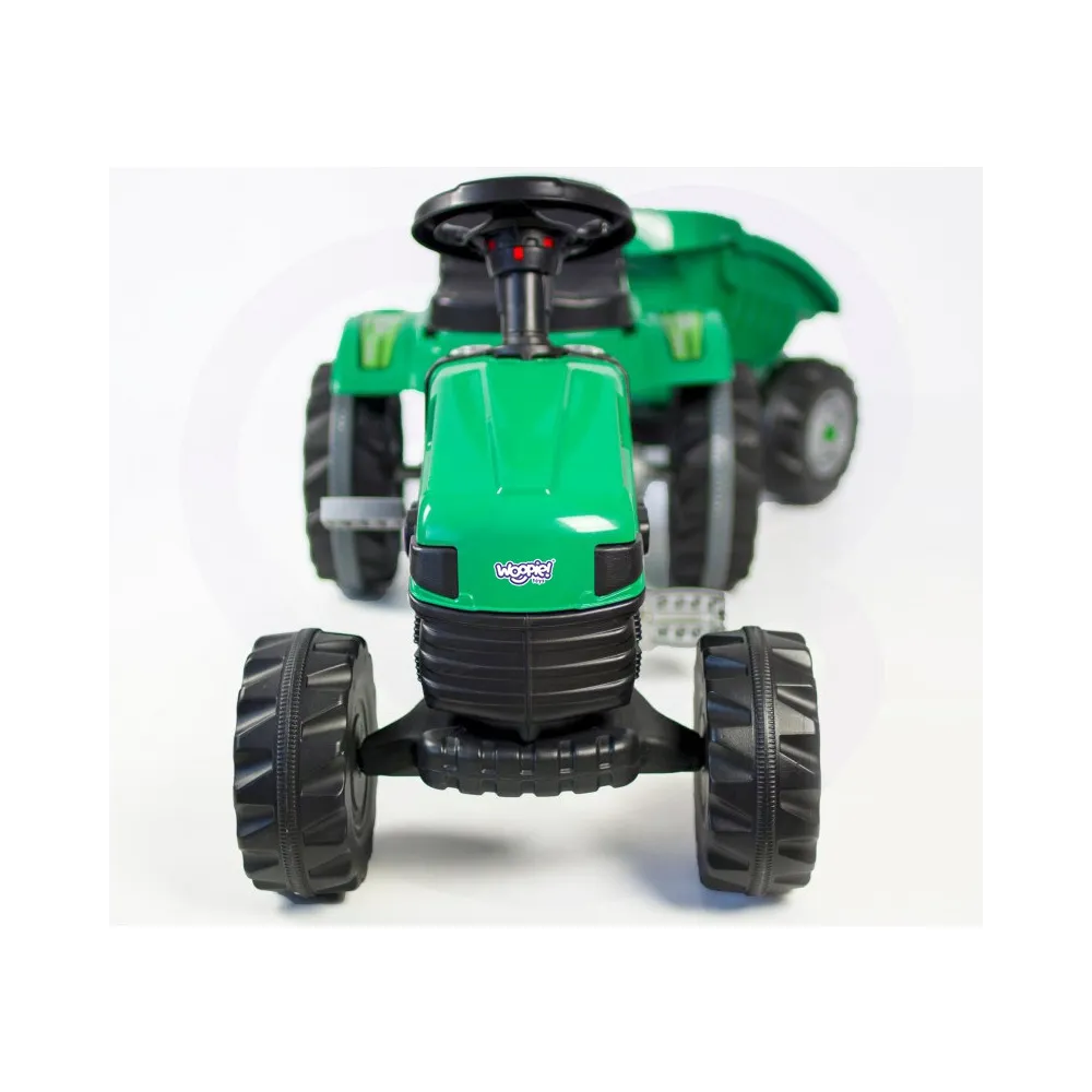 WOOPIE Traktor na Pedały Farmer GoTrac Ciągnik Ciche Koła