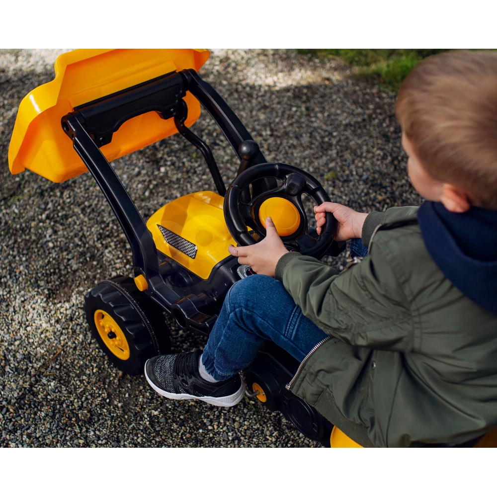 WOOPIE Pedal Tractor Farmer MaxTrac Classic Bucket Dozer 