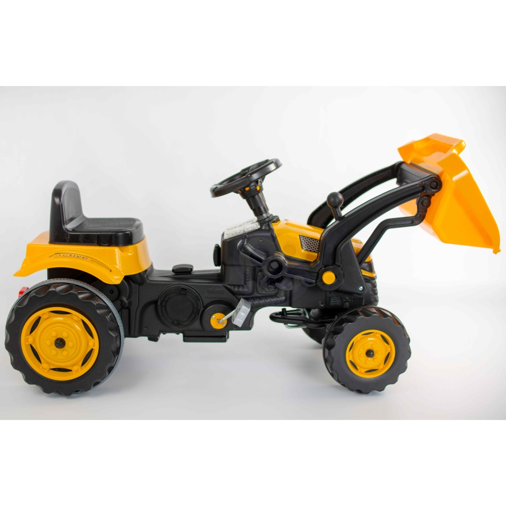 WOOPIE Pedal Tractor Farmer MaxTrac Classic Bucket Dozer 