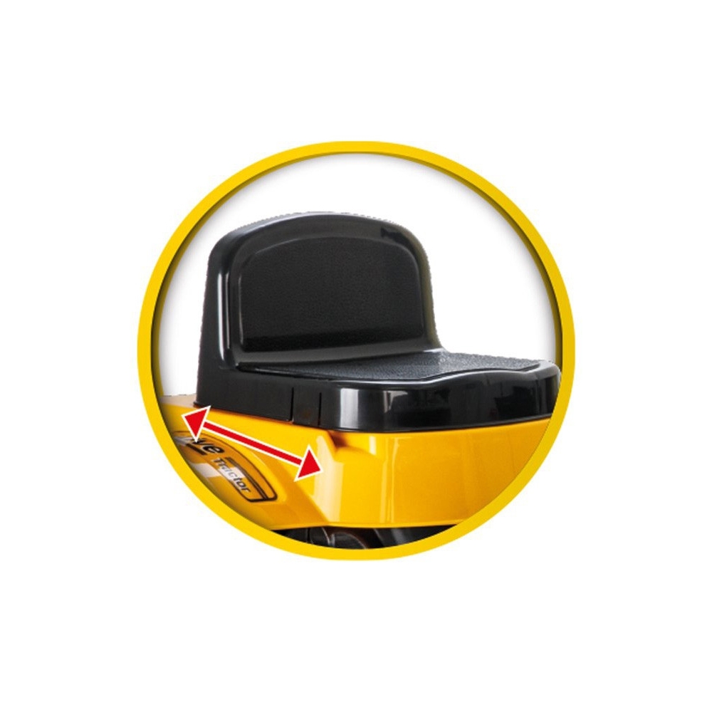WOOPIE Pedal Tractor Farmer MaxTrac Classic Bucket Dozer 