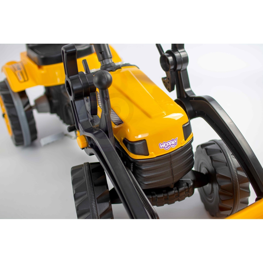 WOOPIE Pedal Tractor Farmer MaxTrac Classic Bucket Dozer 