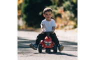 Paspiriamas traktorius su priekaba FALK Baby Massey Ferguson, raudonas + priedai, nuo 1 metų-Judėjimui, Paspiriamosios mašinėlės