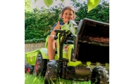 Minamas traktorius FALK Claas Axos 330 su kaušu ir priekaba (3–7 metai)-Judėjimui, Minami traktoriai ir jų priedai-e-vaikas