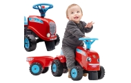 FALK Ride-on Tractor Go! with Trailer Red 1-3 years