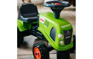 FALK Traktorek Baby Claas Zielony z Przyczepką + akc. od 1 roku					