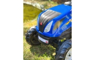 FALK Traktor na Pedały New Holland Duży z Przyczepką + Otwierana Maska od 2 lat