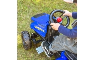 FALK Traktor na Pedały New Holland Duży z Przyczepką + Otwierana Maska od 2 lat
