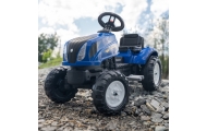 Pedalinis traktorius FALK New Holland Large su priekaba + atidaromas variklio dangtis nuo 2 metų-Judėjimui, Minami traktoriai ir