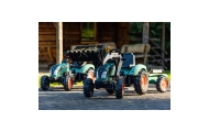 FALK Traktor Lander Zielony na Pedały z Przyczepką od 3 Lat